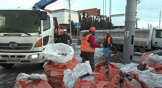 В подземке у ТЦ «Омский» закипела работа