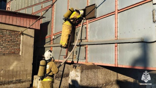#пожарызасутки. 16 ноября в 09:42 В Оконешниковском районе горела зерносушилка