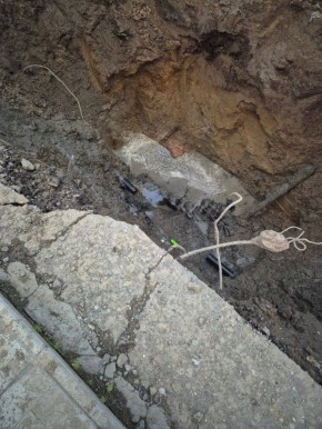 После вмешательства прокуратуры произведена замена аварийного участка водопроводных сетей на ул. Матросова в р.п. Тевриз