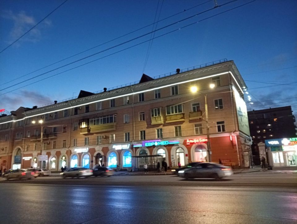 Сергей Шелест: На территории Ленинского округа выполнена подсветка фасадов двух многоквартирных домов