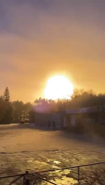 В Омской области загорелся газопровод