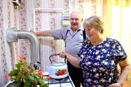 «Голубое топливо» пришло в дом, где проживают родные участника СВО