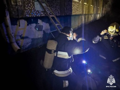 #пожарызасутки. 20 ноября в 17:55 В Омске на Волгоградской горела квартира в 5-этажном доме.