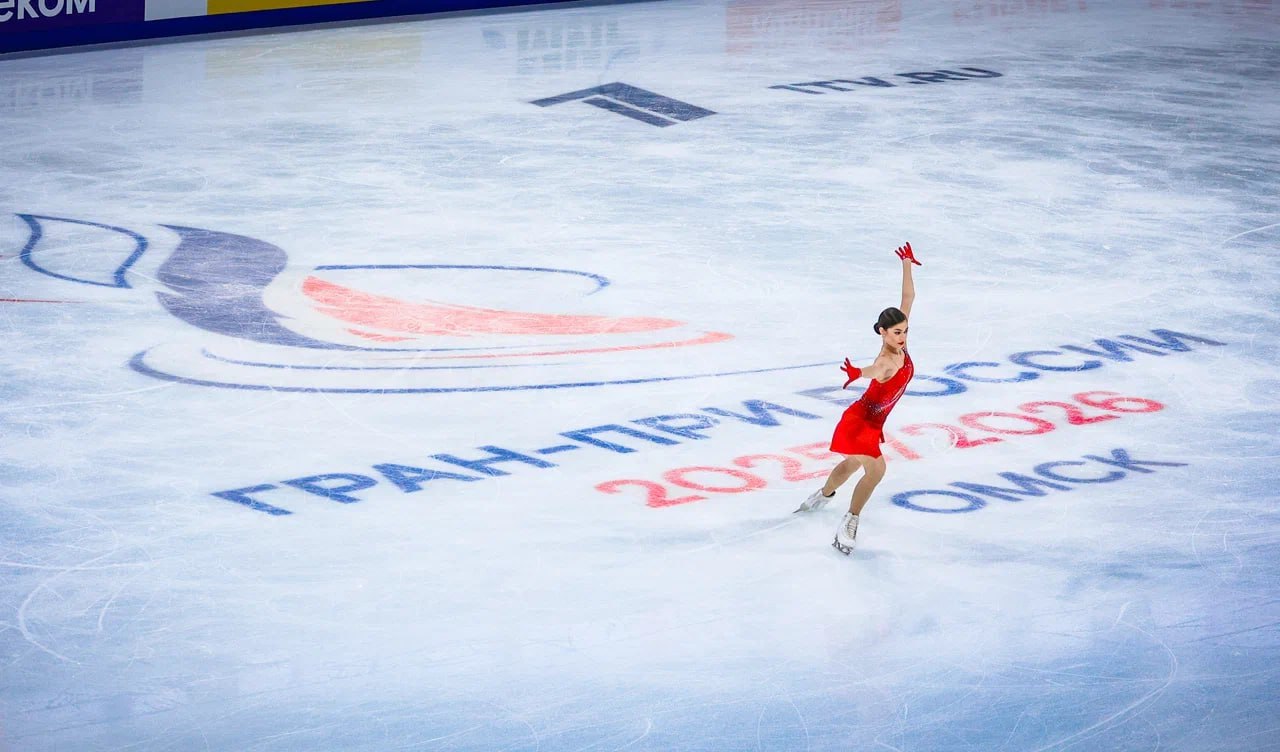 Блистательная Аделия Петросян снова на льду нашей потрясающей G-Drive Арены