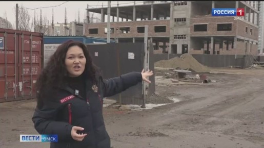 На Левобережье Омска возобновилось строительство детской инфекционной больницы