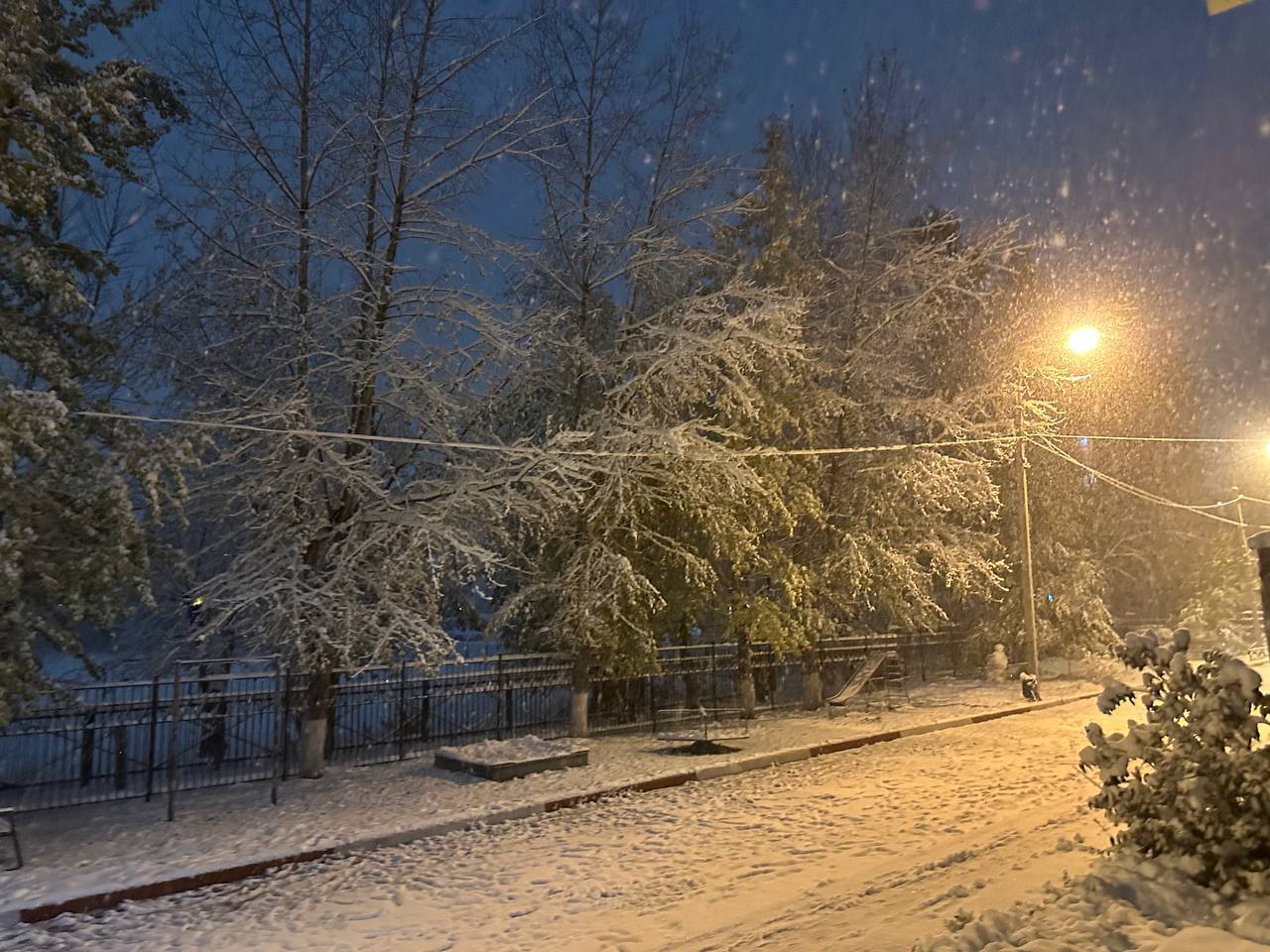 В Омскую область приходит настоящая зима