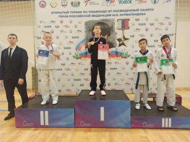 Омичи стали призерами турнира по тхэквондо ВТФ «Работайте, братья!» в Тюмени, посвященного памяти Героя России Магомеда Нурбагандова