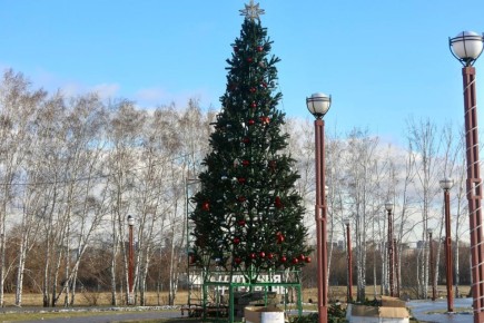 Омск продолжает готовиться к Новому году