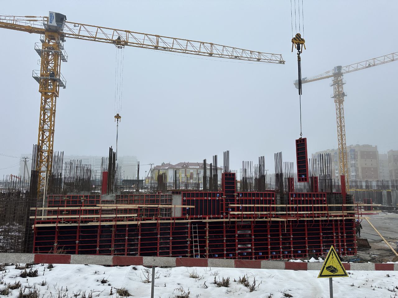 На стройплощадку омского квартала «Снегири» выведен новый подрядчик На стройплощадку омского квартала «Снегири» выведен новый подрядчик