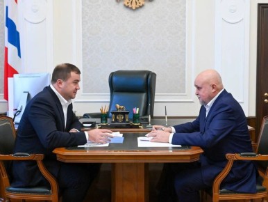 Министр энергетики России Сергей Цивилев и губернатор Виталий Хоценко обсудили готовность Омской области к зиме и развитие газификации