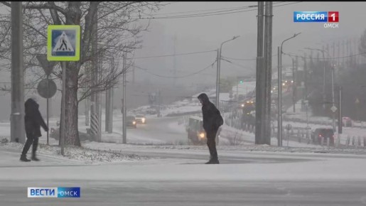 В Омской области ожидается метель