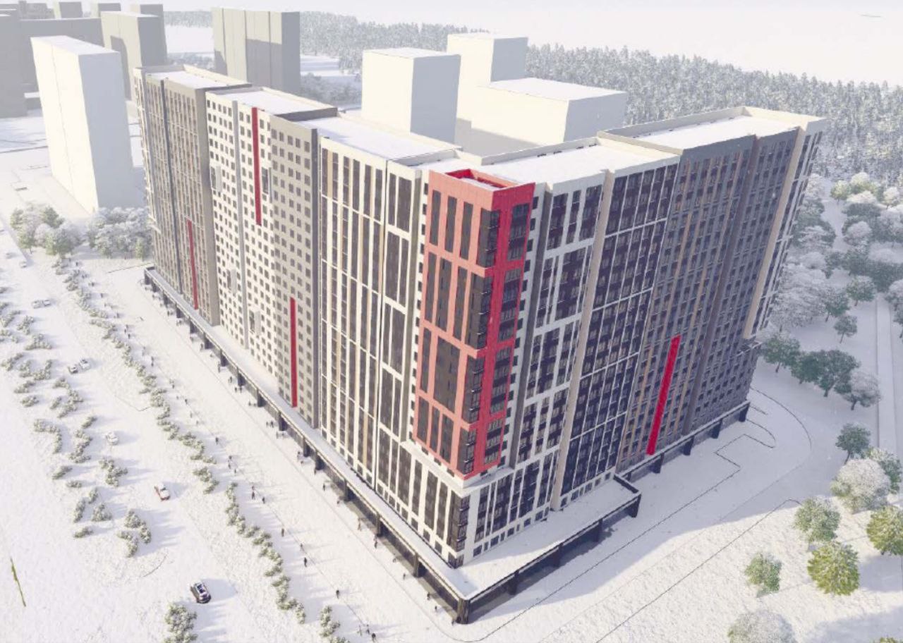 На стройплощадку омского квартала «Снегири» выведен новый подрядчик