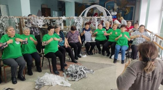 «Серебряные» волонтёры Одесского района включились в движение «За медицину здорового долголетия»