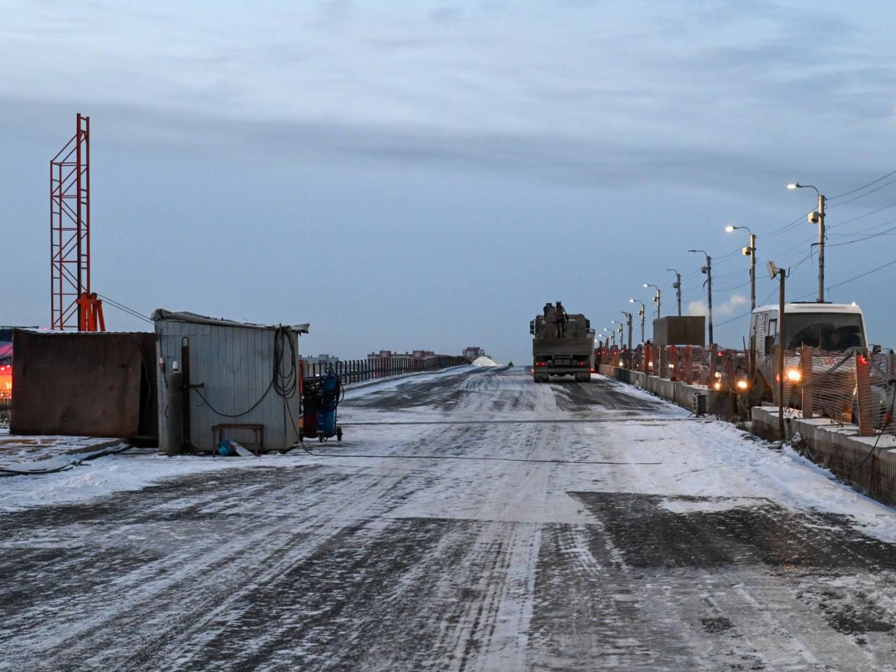 Ремонт моста у Телецентра перенесут на вторую половину в новогодние каникулы Ремонт моста у Телецентра перенесут на вторую половину в новогодние каникулы