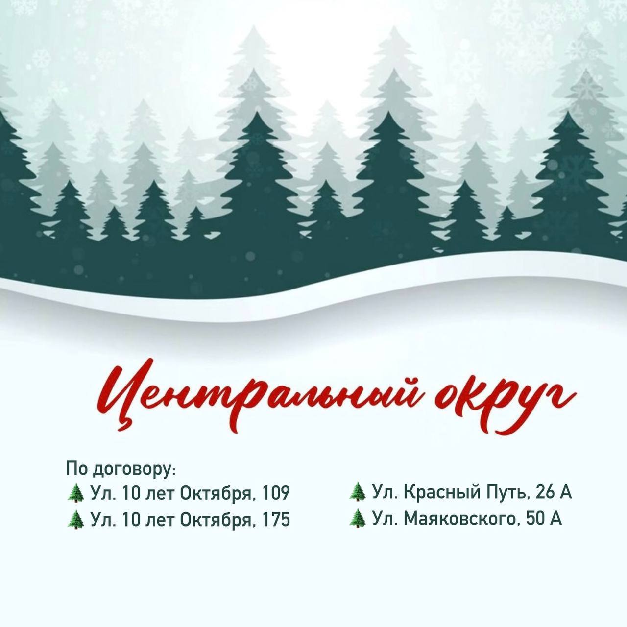 В мэрии назвали адреса всех елочных базаров в Омске В мэрии назвали адреса всех елочных базаров в Омске