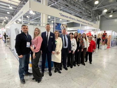 Омичи на «Российской неделе здравоохранения – 2025» в Москве