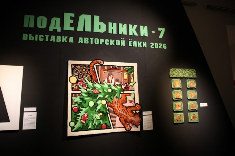 В Омске открылась выставка авторских елок «подЕЛЬники-7» В Омске открылась выставка авторских елок «подЕЛЬники-7»