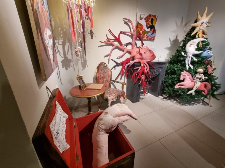 В Омске открылась выставка авторских елок «подЕЛЬники-7» В Омске открылась выставка авторских елок «подЕЛЬники-7»