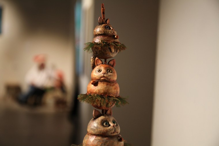 В Омске открылась выставка авторских елок «подЕЛЬники-7» В Омске открылась выставка авторских елок «подЕЛЬники-7»