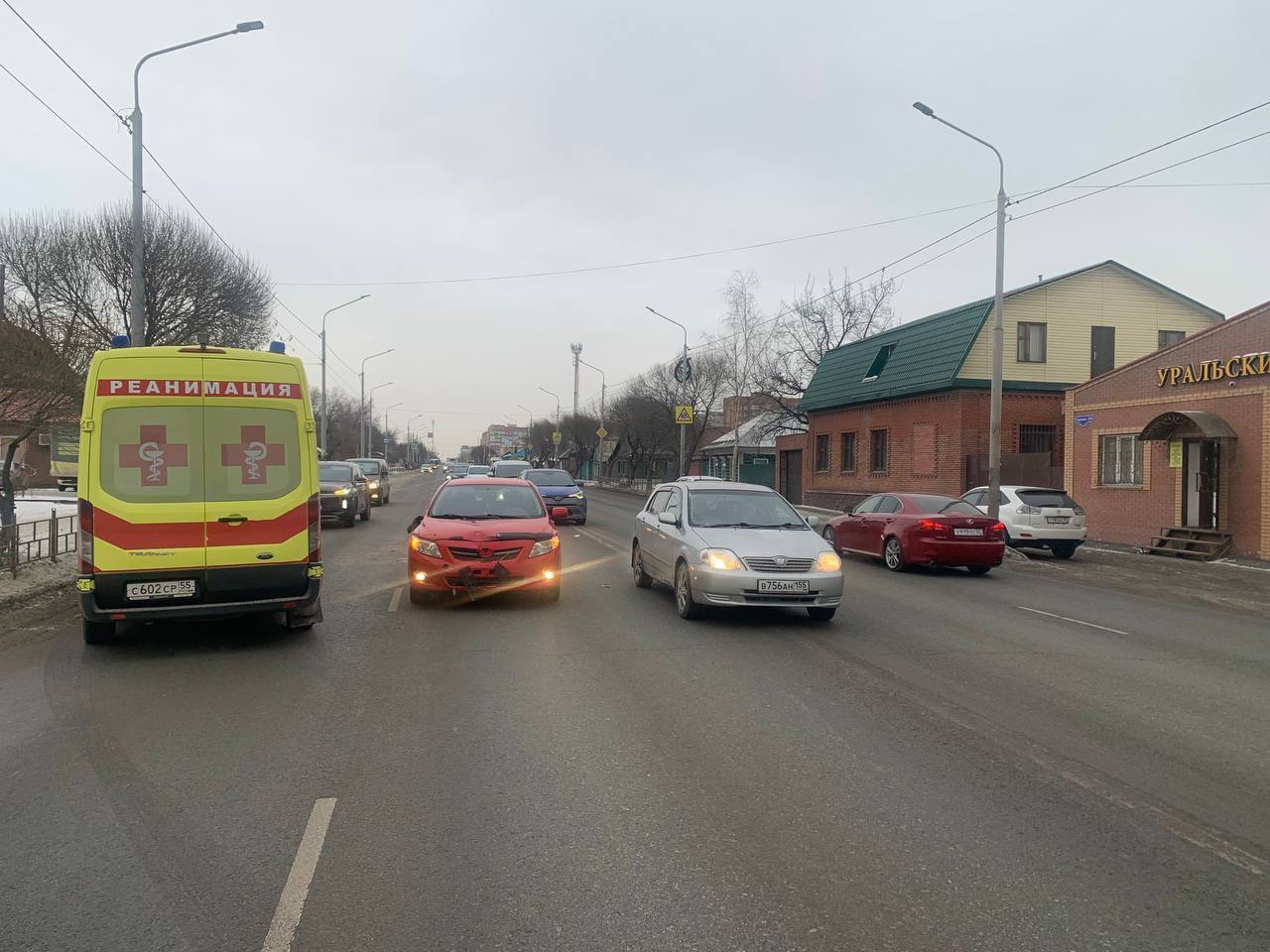 Сегодня в 11.00 часов в Госавтоинспекцию поступило сообщение о ДТП в Центральном округе