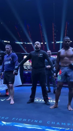 Участник СВО, боец школы единоборств «ШТОРМ» Александра Шлеменко Абдулмуталип Гайирбегов победил мощным техническим нокаутом соперника из Бразилии Кайону Батисту