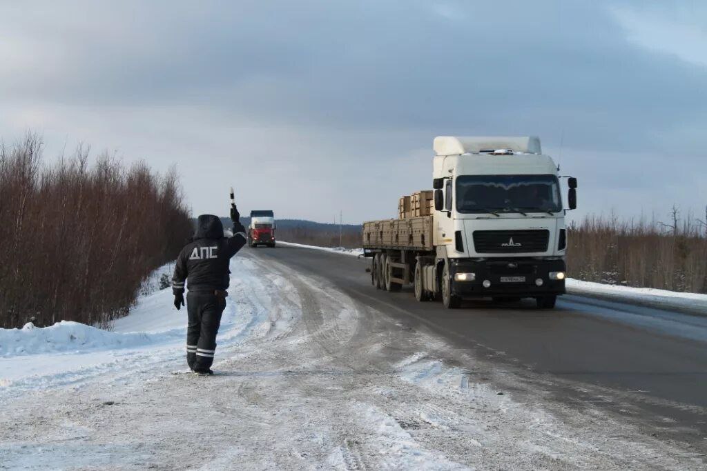 Завтра на территории Омской области сотрудники Госавтоинспекции проведут профилактическое мероприятие «Большегруз»