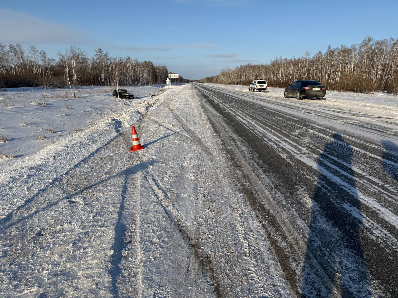 Смертельная авария на трассе под Омском Смертельная авария на трассе под Омском