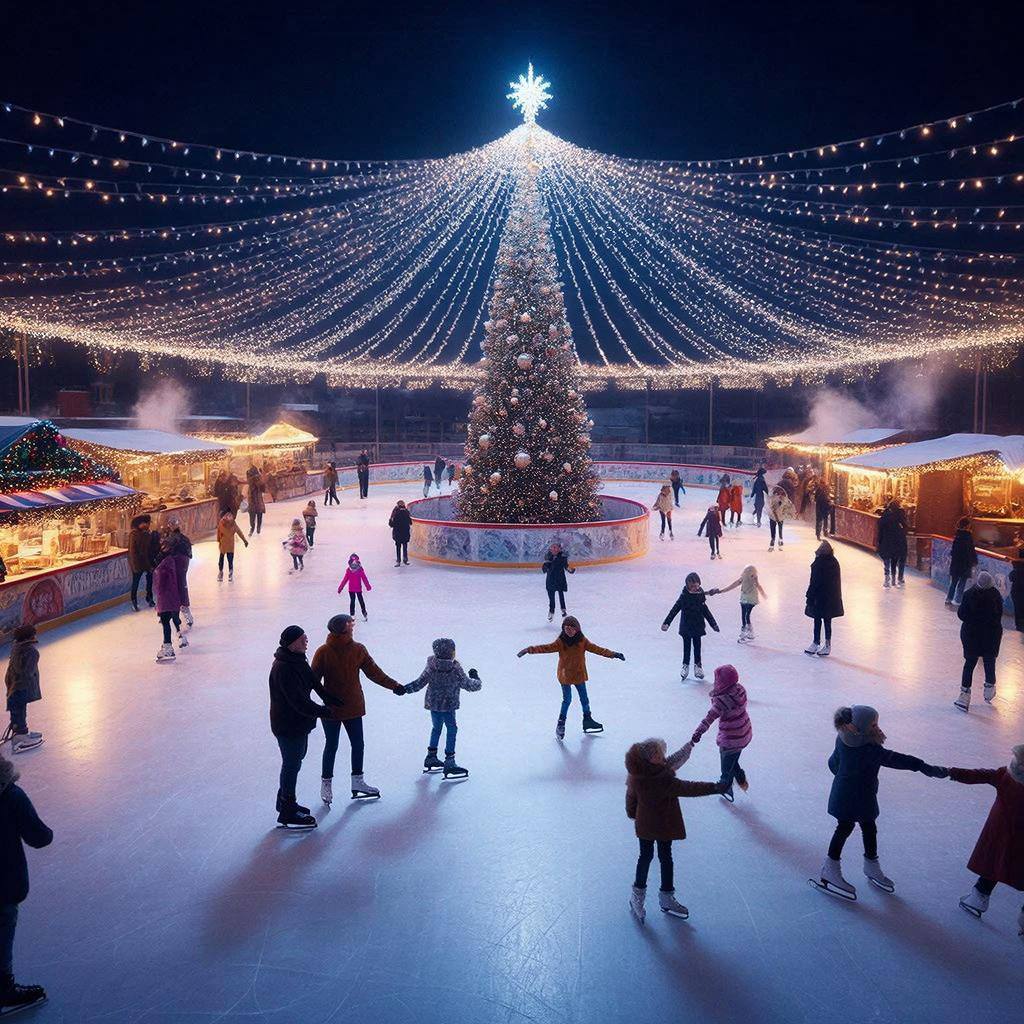 В Омске готовят к открытию крупнейший каток – почти 13 тысяч квадратных метров