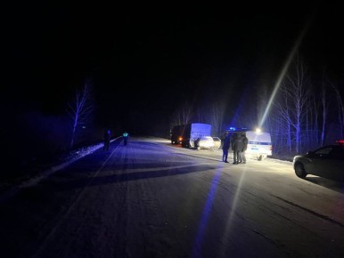 На трассе в Шербакульском районе столкнулись ВАЗ И КамАЗ – трое пострадали