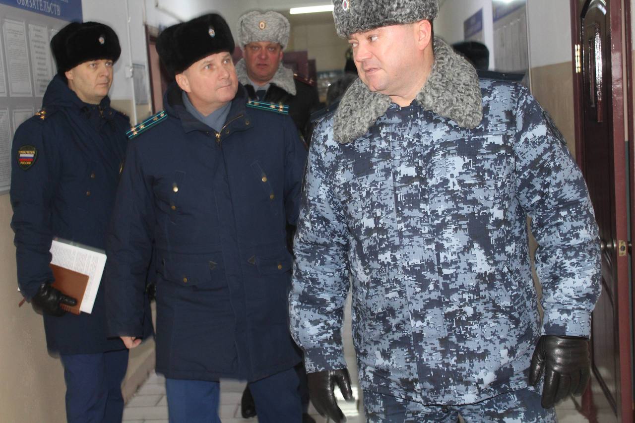 Первый заместитель прокурора региона Андрей Хамошин посетил с проверкой ФКУ ИК-3 УФСИН России по Омской области
