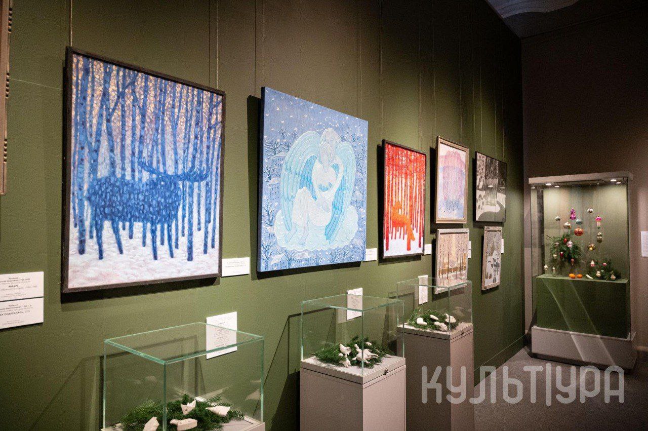 В Музее имени Врубеля открылась выставка «От 0 и ниже. Художники о зиме» (0+) В Музее имени Врубеля открылась выставка «От 0 и ниже. Художники о зиме» (0+)