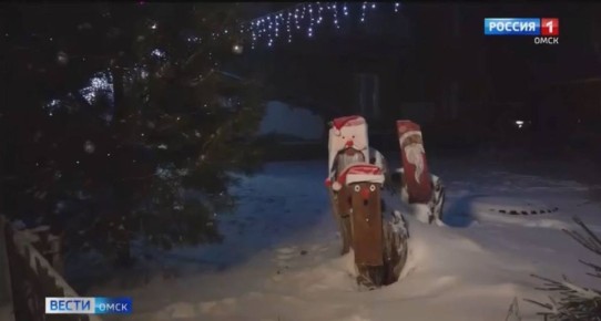 Доброе утро, омичи!. Главный зимний праздник все ближе! Омск продолжает преображаться к Новому году
