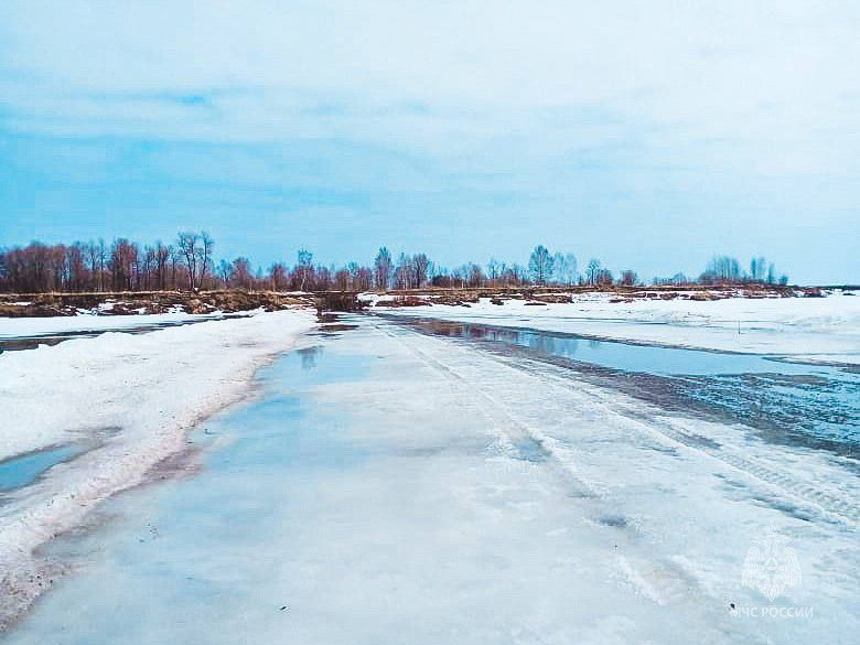 В Усть-Ишимском районе начали работу новые ледовые переправы