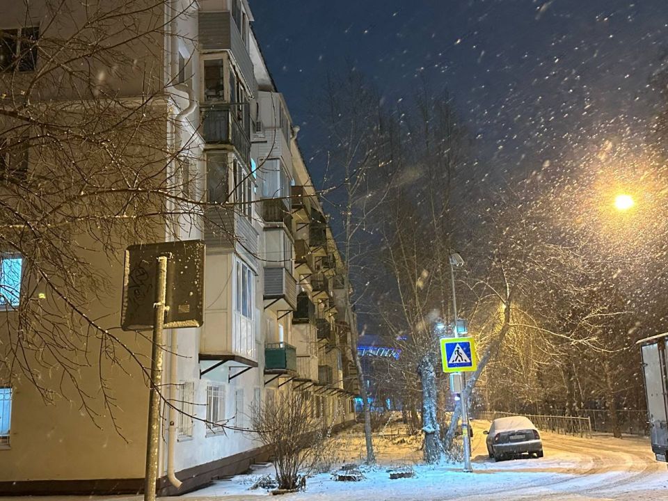 В Омск придут снежные заносы и сильный ветер