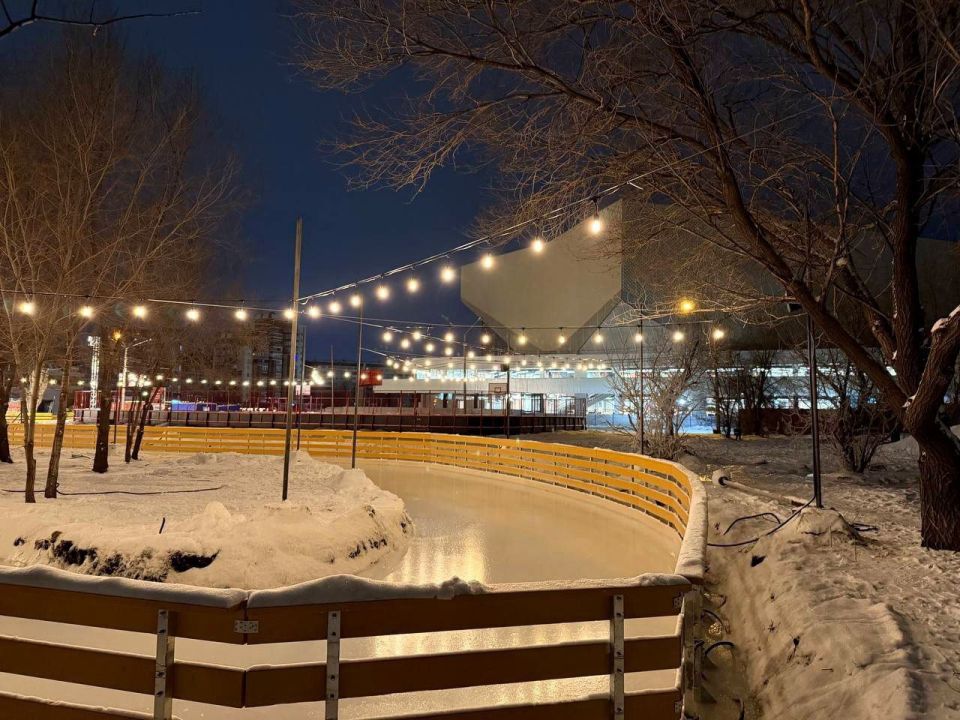 У СКК им. Блинова состоится праздничное открытие катка