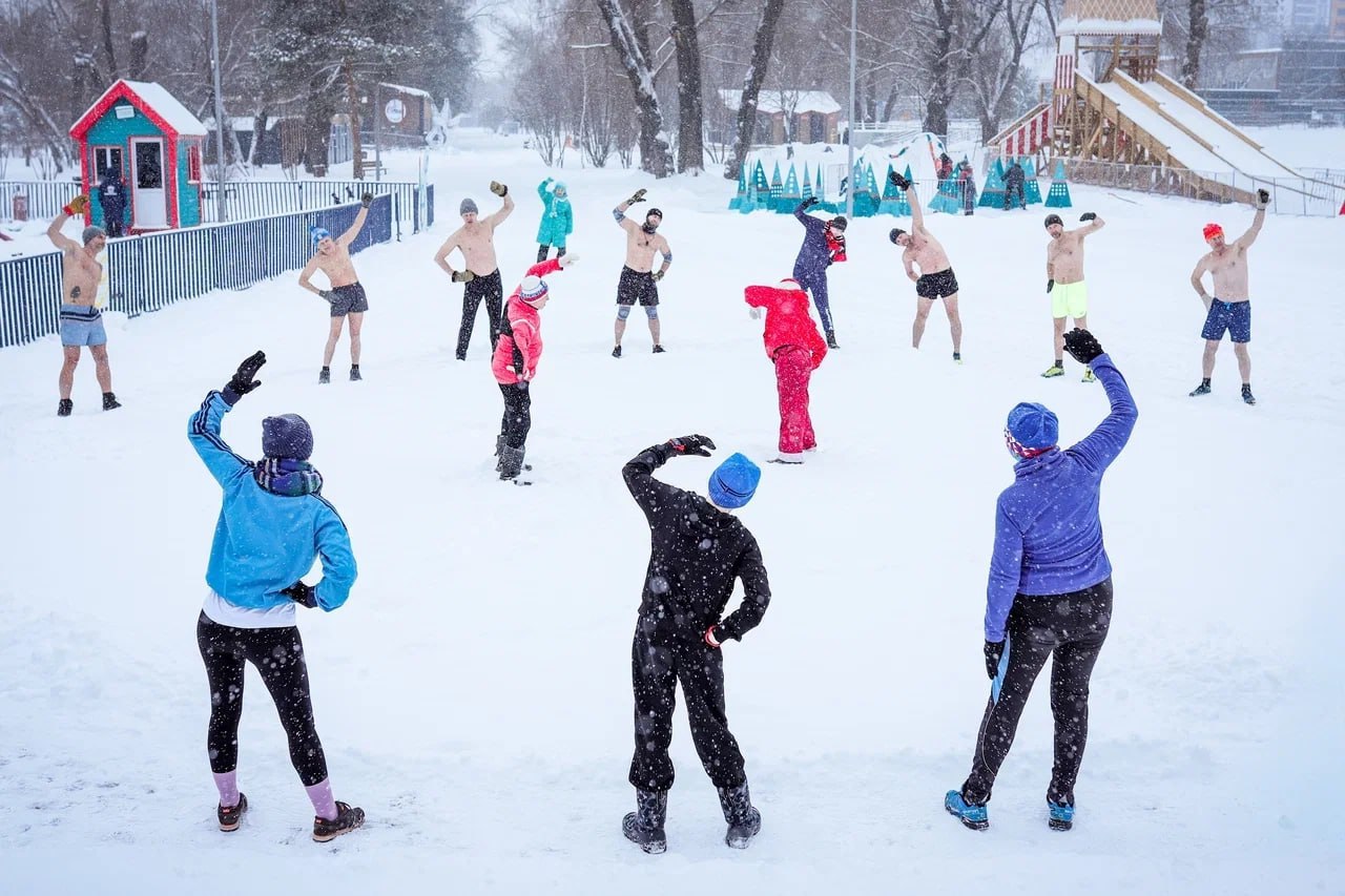Омск присоединился к всероссийской акции «Закаленная Россия — сильная страна»