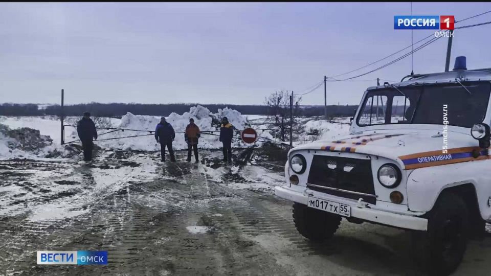В Омской области открыли еще одну ледовую переправу