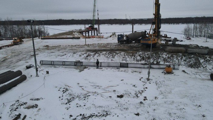 Строительство Северного обхода Омска начали с моста