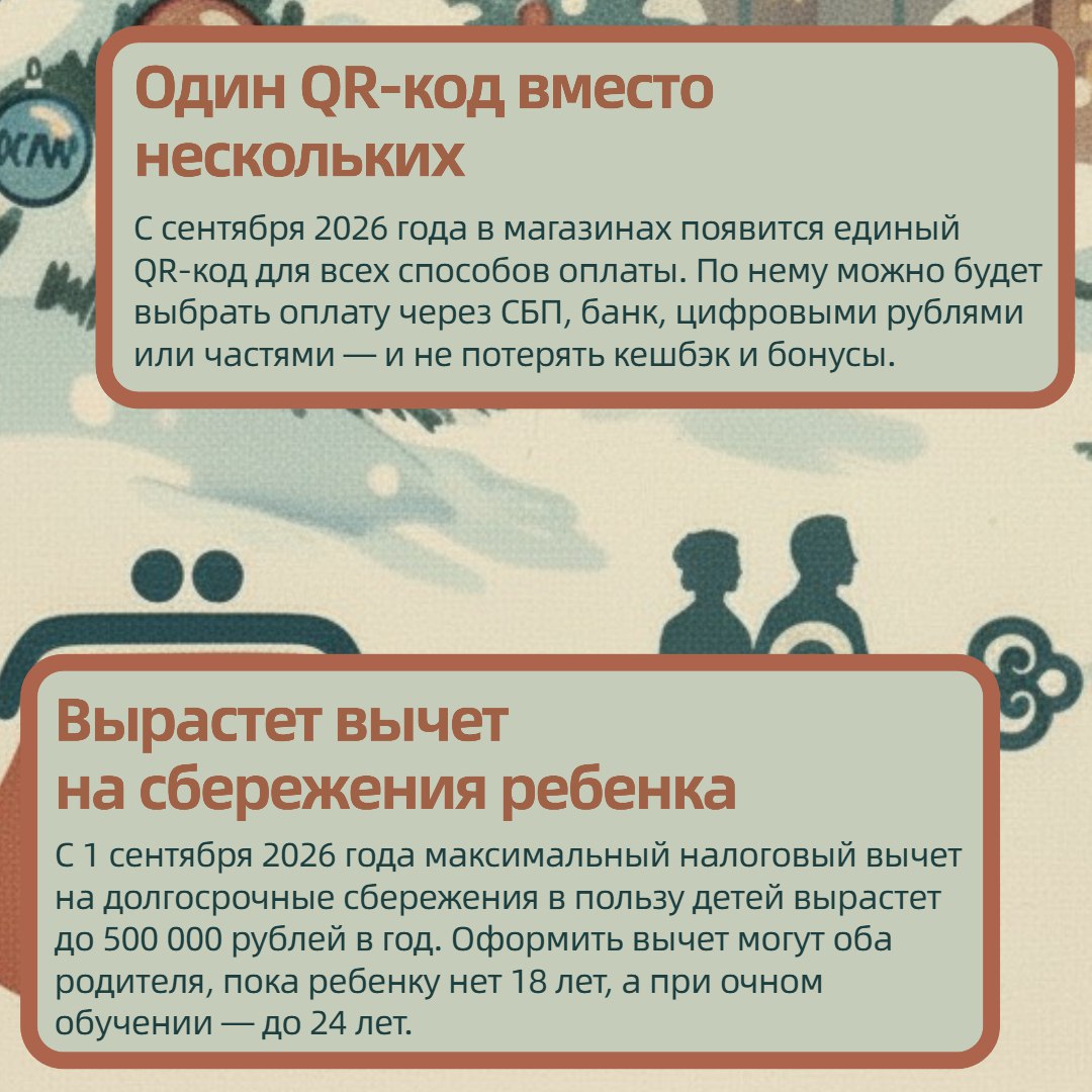 В 2026 году ожидается много важных изменений, которые затронут финансовую часть жизни омичей В 2026 году ожидается много важных изменений, которые затронут финансовую часть жизни омичей
