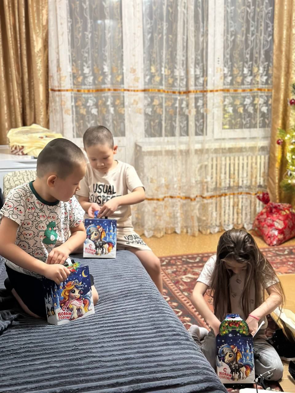 Новогодние желания юных омичей исполняют члены команды областного Правительства Новогодние желания юных омичей исполняют члены команды областного Правительства