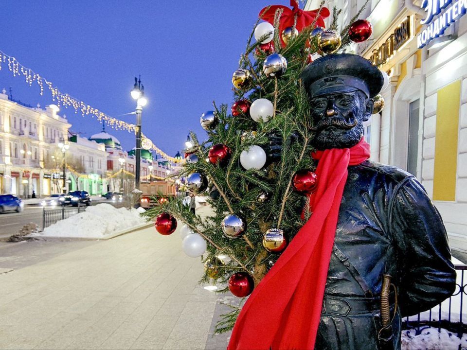 Омск к зимней сказке готов!