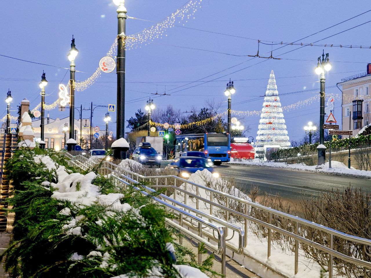 Омск к зимней сказке готов! Омск к зимней сказке готов!