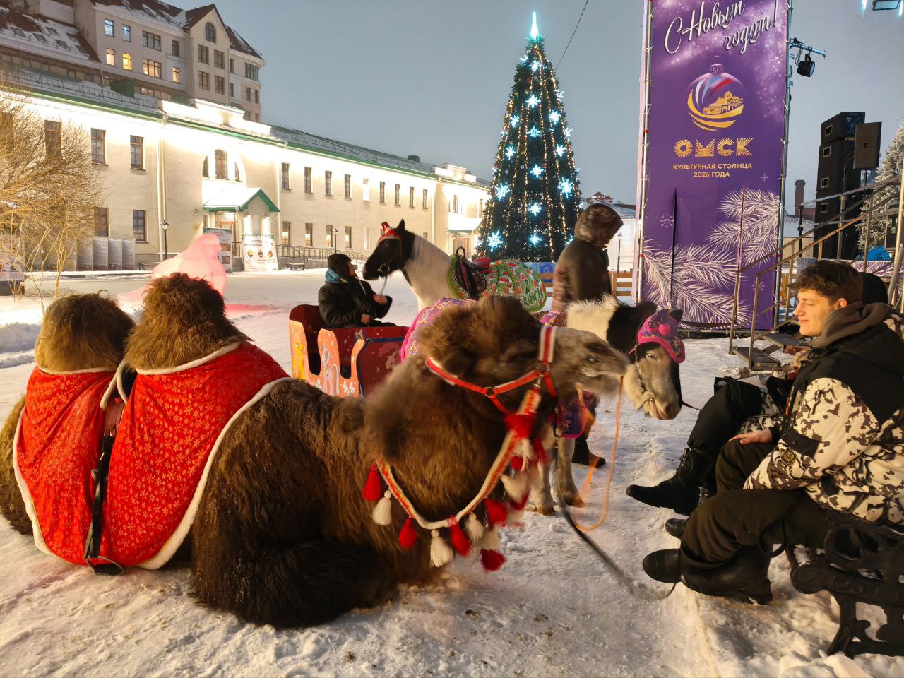 Омск к зимней сказке готов! Омск к зимней сказке готов!