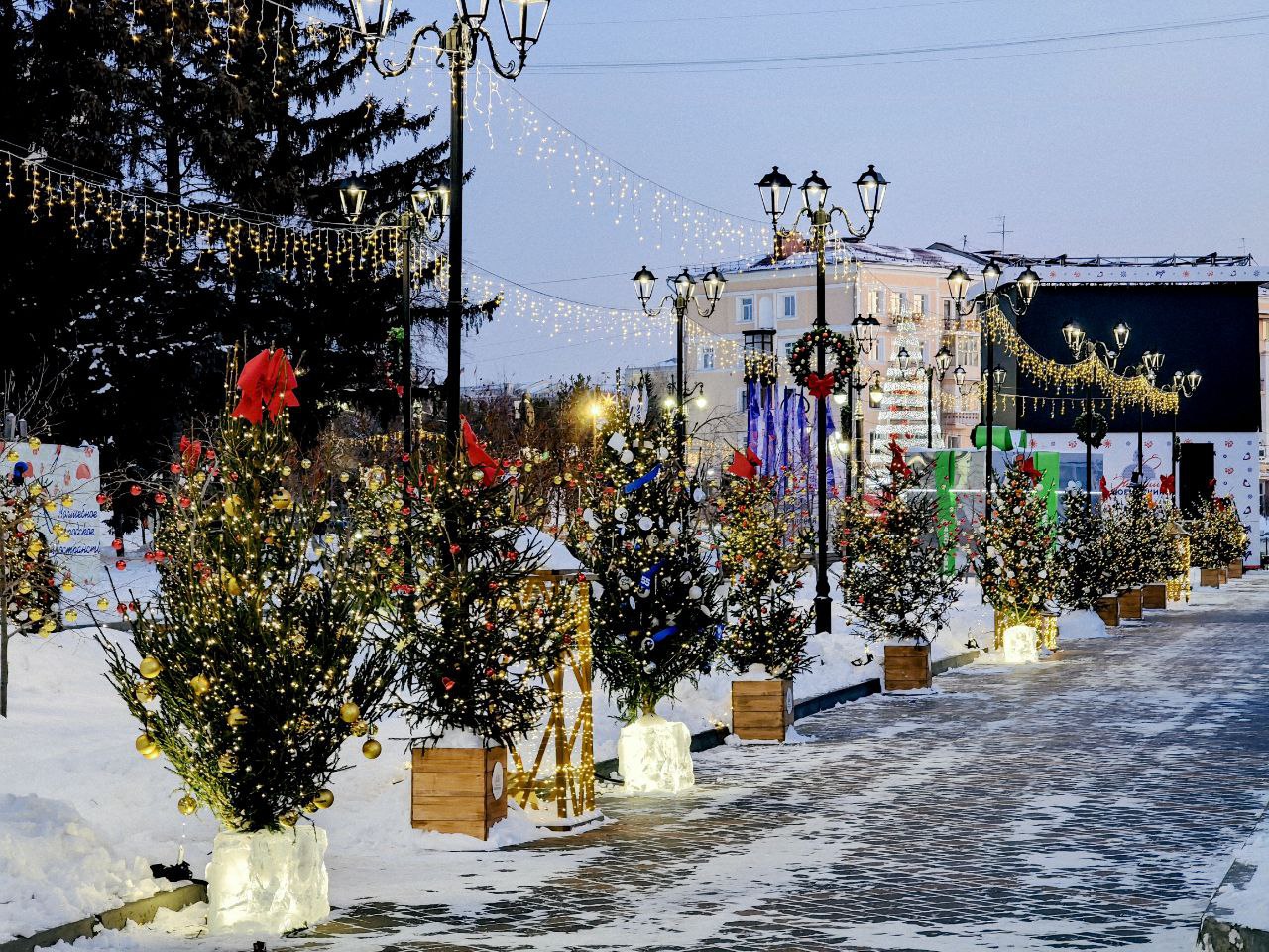Омск к зимней сказке готов! Омск к зимней сказке готов!