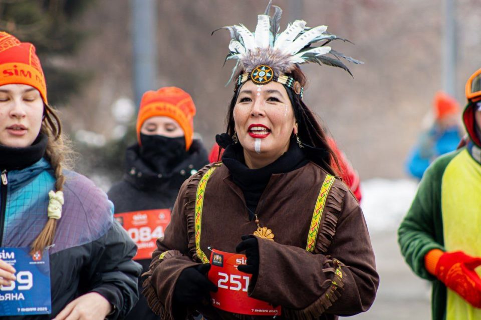В рамках Рождественского полумарафона пройдет конкурс на самый оригинальный костюм