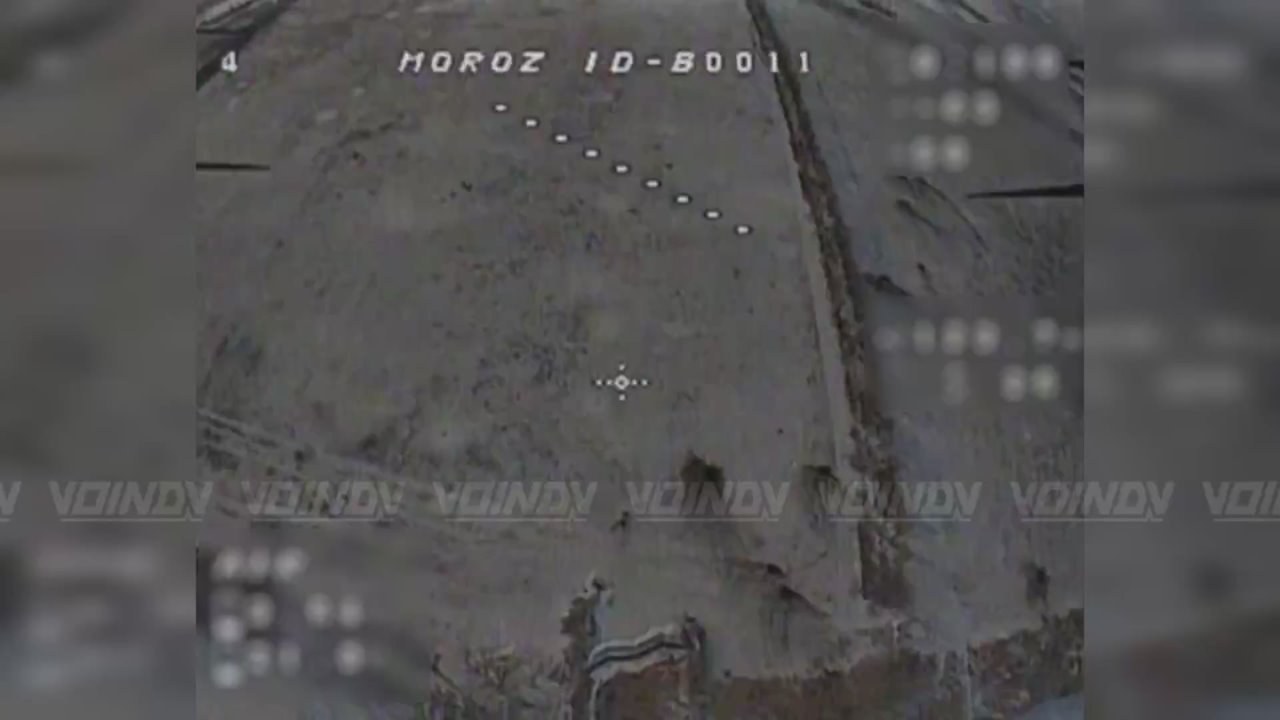 Уничтожение коптера "Баба Яга" над Варваровкой в канун нового года