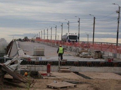 Мэр Омска Сергей Шелест сообщил о временных изменениях в движении на мосту у телецентра