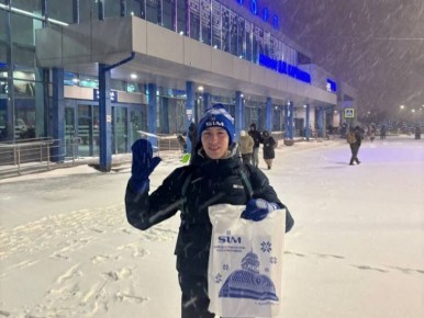 Знаменитый бегун Андрей Янович приехал в Омск на Рождественский полумарафон