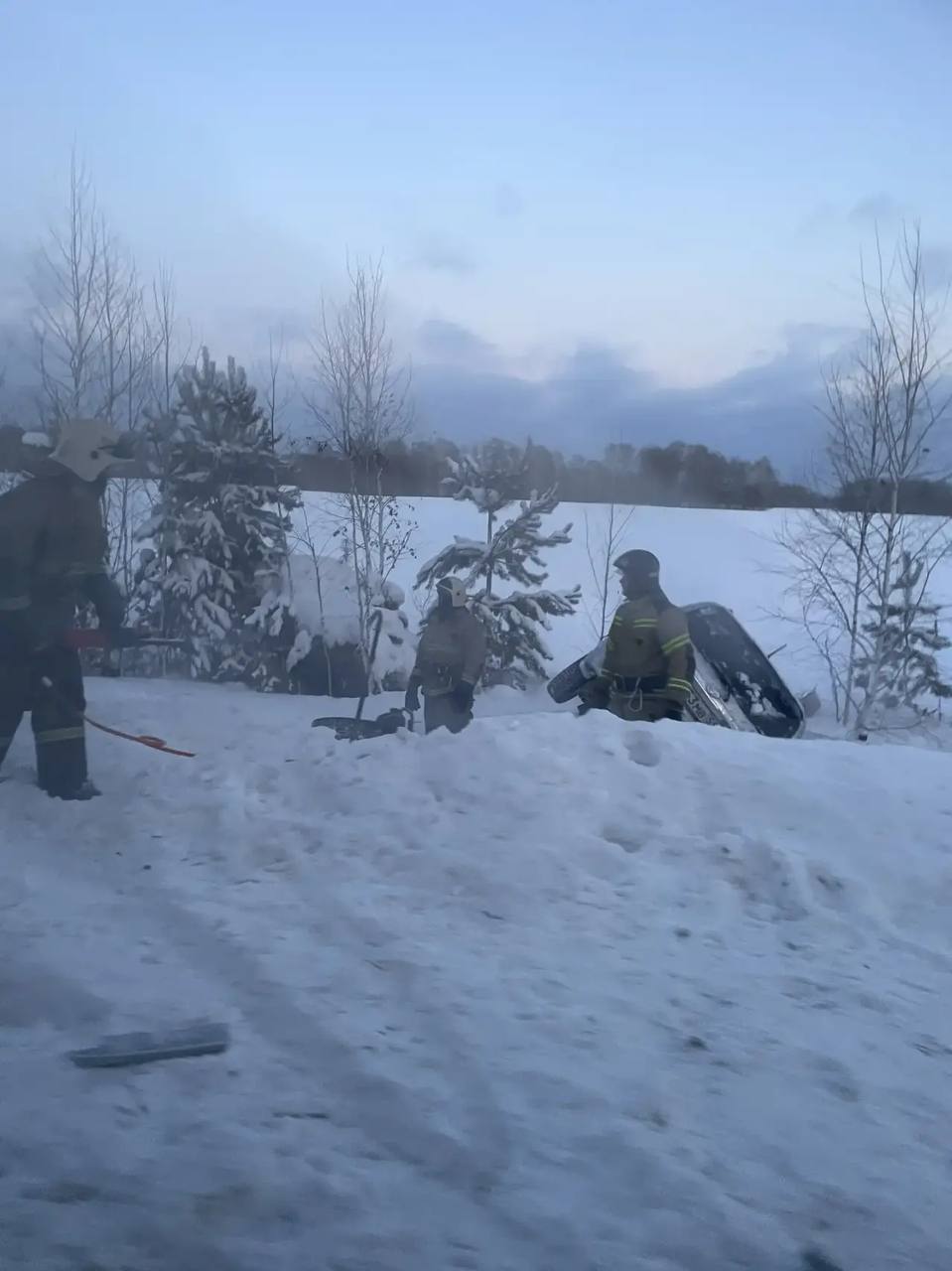 На трассе Омск–Тара произошло смертельное ДТП – один погиб, пассажир «Рено» госпитализирован На трассе Омск–Тара произошло смертельное ДТП – один погиб, пассажир «Рено» госпитализирован
