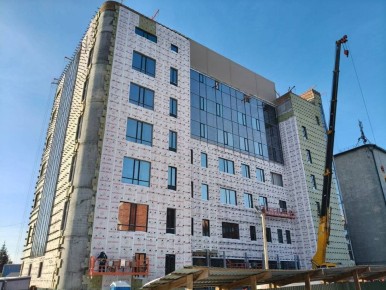 Строительство нового корпуса Клинического медико-хирургического центра в Омске ведётся по графику